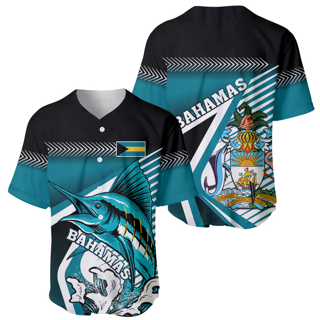 The Bahamas Baseball Jersey Bahamian Blue Marlin Special Version - Wonder Print Shop