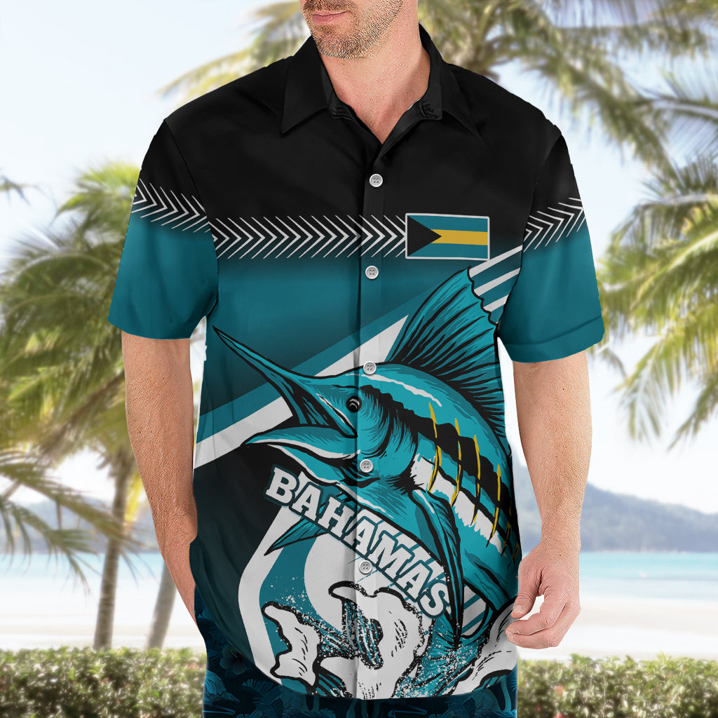 The Bahamas Hawaiian Shirt Bahamian Blue Marlin Special Version - Wonder Print Shop