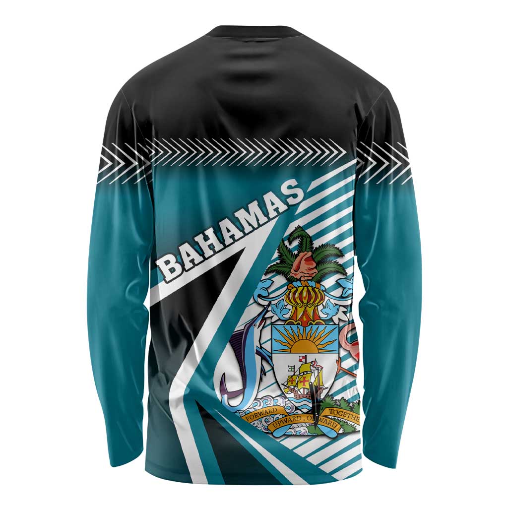The Bahamas Long Sleeve Shirt Bahamian Blue Marlin Special Version LT01