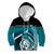 Personalised The Bahamas Kid Hoodie Bahamian Blue Marlin Special Version - Wonder Print Shop