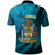 10 July The Bahamas Independence Day Polo Shirt Bahamian Blue Marlin With Hibiscus - Wonder Print Shop