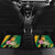 Jamaica Crocodile Car Mats Pineapple Tropical Style - Wonder Print Shop