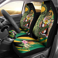 Jamaica Crocodile Car Seat Cover Pineapple Tropical Style - Wonder Print Shop