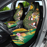 Jamaica Crocodile Car Seat Cover Pineapple Tropical Style - Wonder Print Shop