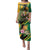 Personalized Jamaica Crocodile Family Matching Puletasi and Hawaiian Shirt Pineapple Tropical Style - Wonder Print Shop