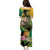 Personalized Jamaica Crocodile Family Matching Puletasi and Hawaiian Shirt Pineapple Tropical Style - Wonder Print Shop