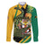 Personalized Jamaica Crocodile Family Matching Short Sleeve Bodycon Dress and Hawaiian Shirt Pineapple Tropical Style - Wonder Print Shop