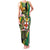 Personalized Jamaica Crocodile Family Matching Tank Maxi Dress and Hawaiian Shirt Pineapple Tropical Style - Wonder Print Shop