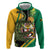 Personalized Jamaica Crocodile Hoodie Pineapple Tropical Style - Wonder Print Shop
