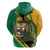Personalized Jamaica Crocodile Hoodie Pineapple Tropical Style - Wonder Print Shop