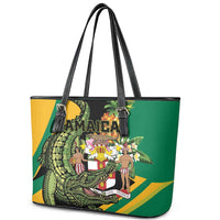 Jamaica Crocodile Leather Tote Bag Pineapple Tropical Style - Wonder Print Shop