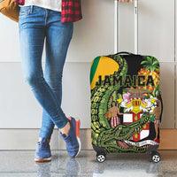 Jamaica Crocodile Luggage Cover Pineapple Tropical Style - Wonder Print Shop
