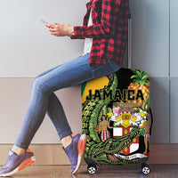 Jamaica Crocodile Luggage Cover Pineapple Tropical Style - Wonder Print Shop