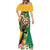 Personalized Jamaica Crocodile Mermaid Dress Pineapple Tropical Style - Wonder Print Shop