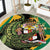 Jamaica Crocodile Round Carpet Pineapple Tropical Style - Wonder Print Shop