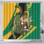 Jamaica Crocodile Shower Curtain Pineapple Tropical Style - Wonder Print Shop
