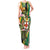 Personalized Jamaica Crocodile Tank Maxi Dress Pineapple Tropical Style - Wonder Print Shop