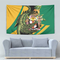 Jamaica Crocodile Tapestry Pineapple Tropical Style - Wonder Print Shop