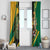 Jamaica Crocodile Window Curtain Pineapple Tropical Style - Wonder Print Shop