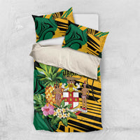 Jamaica Red-billed Streamertail Bedding Set Pineapple Tropical Style - Wonder Print Shop