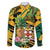 Personalized Jamaica Red-billed Streamertail Family Matching Long Sleeve Bodycon Dress and Hawaiian Shirt Pineapple Tropical Style - Wonder Print Shop