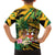 Personalized Jamaica Red-billed Streamertail Family Matching Off Shoulder Maxi Dress and Hawaiian Shirt Pineapple Tropical Style - Wonder Print Shop