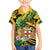 Personalized Jamaica Red-billed Streamertail Family Matching Summer Maxi Dress and Hawaiian Shirt Pineapple Tropical Style - Wonder Print Shop