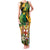 Personalized Jamaica Red-billed Streamertail Family Matching Tank Maxi Dress and Hawaiian Shirt Pineapple Tropical Style - Wonder Print Shop
