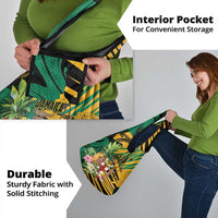 Jamaica Red-billed Streamertail Grocery Bag Pineapple Tropical Style - Wonder Print Shop