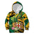 Personalized Jamaica Red-billed Streamertail Kid Hoodie Pineapple Tropical Style - Wonder Print Shop