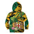 Personalized Jamaica Red-billed Streamertail Kid Hoodie Pineapple Tropical Style - Wonder Print Shop