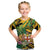 Personalized Jamaica Red-billed Streamertail Kid T Shirt Pineapple Tropical Style - Wonder Print Shop