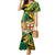 Personalized Jamaica Red-billed Streamertail Mermaid Dress Pineapple Tropical Style - Wonder Print Shop