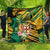 Jamaica Red-billed Streamertail Quilt Pineapple Tropical Style - Wonder Print Shop