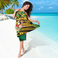 Jamaica Red-billed Streamertail Sarong Pineapple Tropical Style - Wonder Print Shop