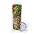Personalized Jamaica Red-billed Streamertail Skinny Tumbler Pineapple Tropical Style - Wonder Print Shop
