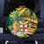Jamaica Red-billed Streamertail Spare Tire Cover Pineapple Tropical Style - Wonder Print Shop