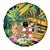 Jamaica Red-billed Streamertail Spare Tire Cover Pineapple Tropical Style - Wonder Print Shop