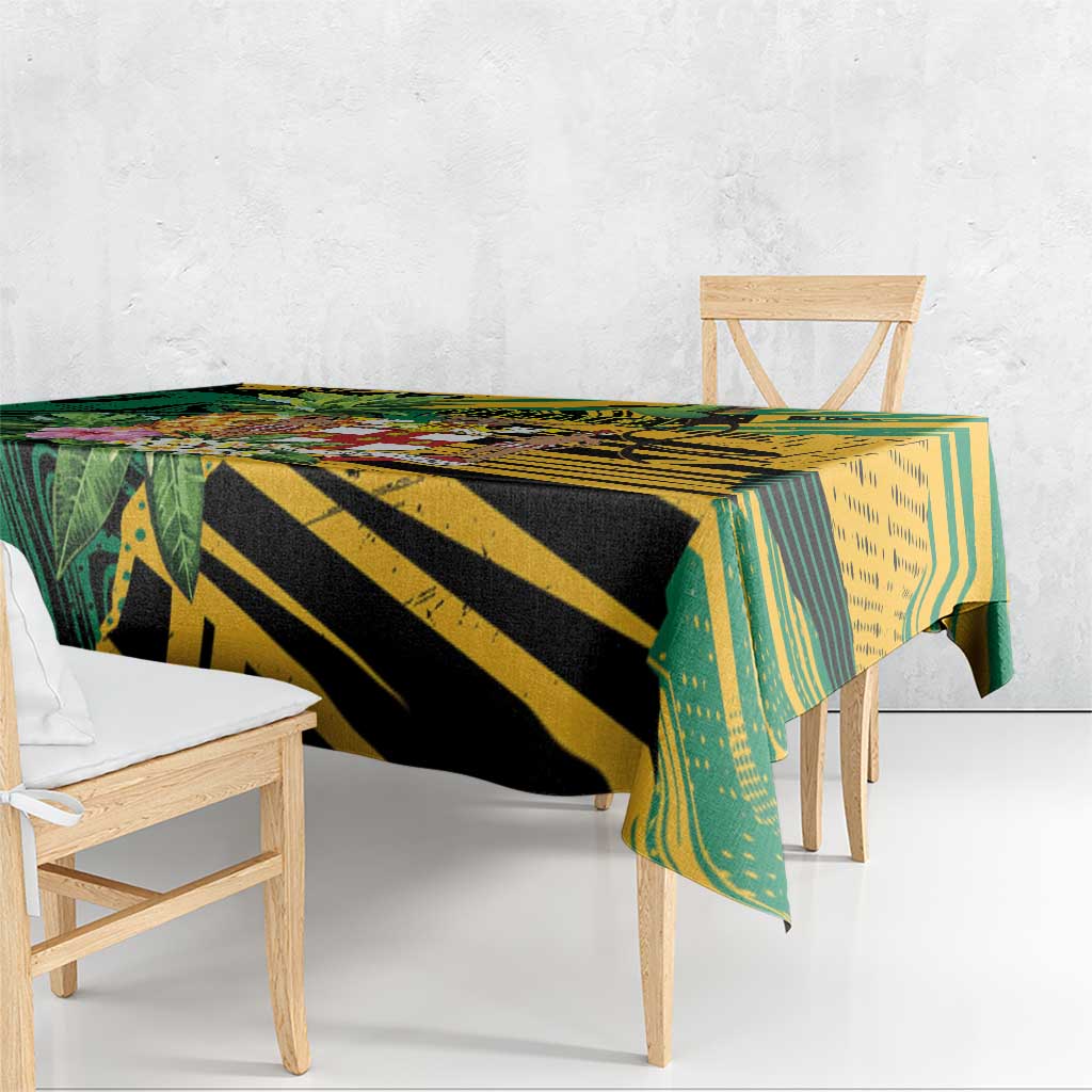 Jamaica Red-billed Streamertail Tablecloth Pineapple Tropical Style - Wonder Print Shop