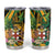 Personalized Jamaica Red-billed Streamertail Tumbler Cup Pineapple Tropical Style - Wonder Print Shop