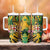 Personalized Jamaica Red-billed Streamertail Tumbler With Handle Pineapple Tropical Style - Wonder Print Shop