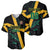 Custom Rugby Jamaica Crocs Baseball Jersey Cool Runnings on Grass - Wonder Print Shop