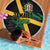 Rugby Jamaica Crocs Beach Blanket Cool Runnings on Grass - Wonder Print Shop