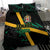 Rugby Jamaica Crocs Bedding Set Cool Runnings on Grass - Wonder Print Shop