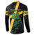 Custom Rugby Jamaica Crocs Button Sweatshirt Cool Runnings on Grass - Wonder Print Shop