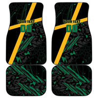 Rugby Jamaica Crocs Car Mats Cool Runnings on Grass - Wonder Print Shop