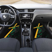 Rugby Jamaica Crocs Car Mats Cool Runnings on Grass - Wonder Print Shop