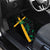 Rugby Jamaica Crocs Car Mats Cool Runnings on Grass - Wonder Print Shop