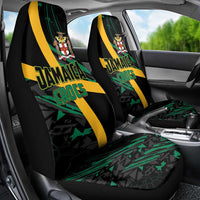 Rugby Jamaica Crocs Car Seat Cover Cool Runnings on Grass - Wonder Print Shop