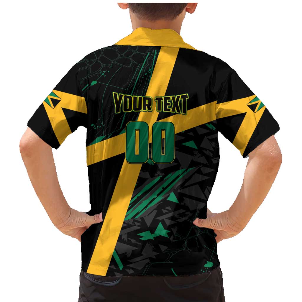 Custom Rugby Jamaica Crocs Family Matching Mermaid Dress and Hawaiian Shirt Cool Runnings on Grass - Wonder Print Shop